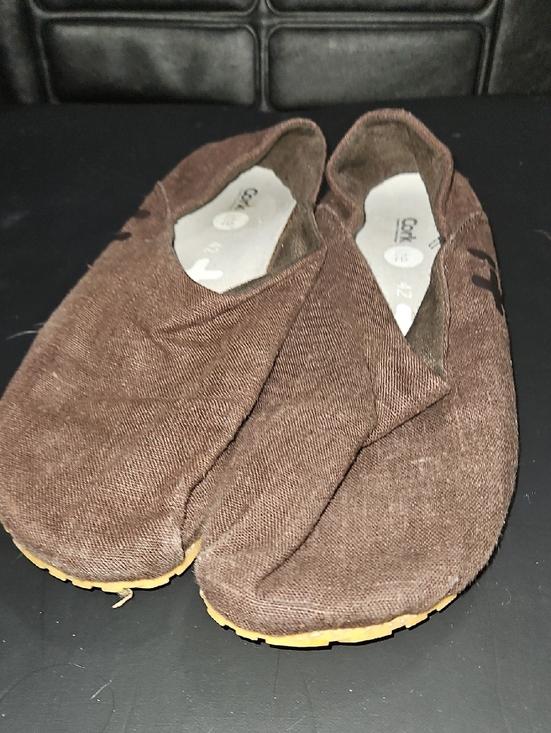 Otz Other - OTZ Shoes Cork lite Unisex Linen Slip-On Shoes Size 9 Mens